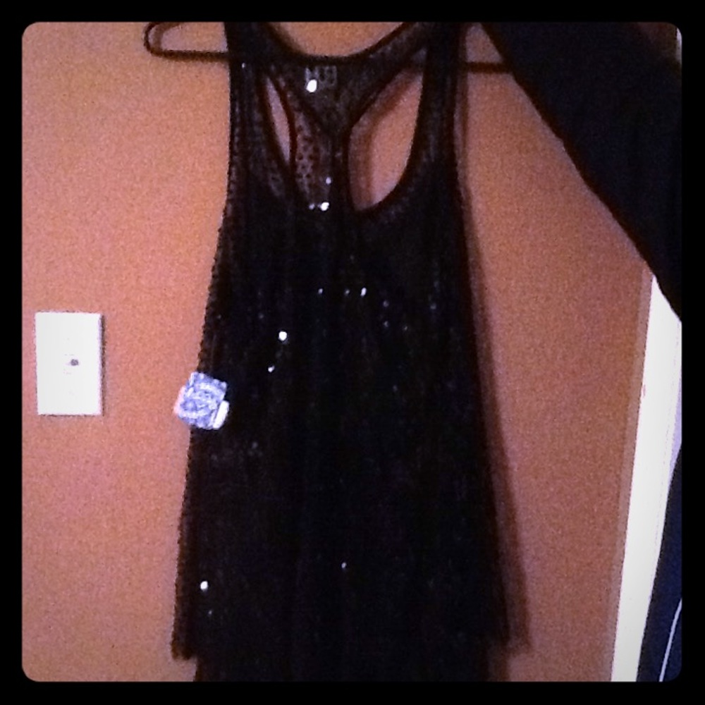 Sexy black nightie